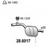 MERCE 2104900421 Middle Silencer